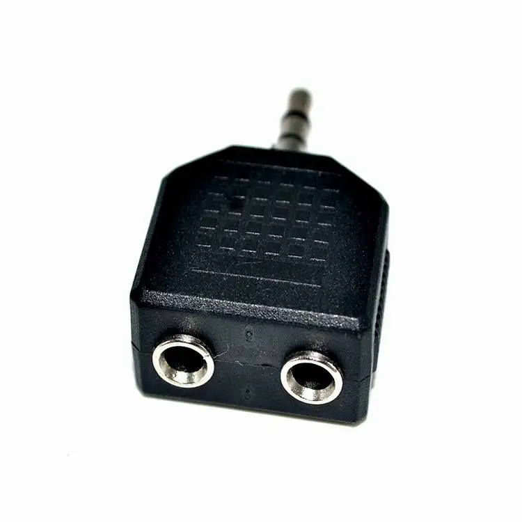 Audio Splitter 3.5mm Stereo Male To 2 