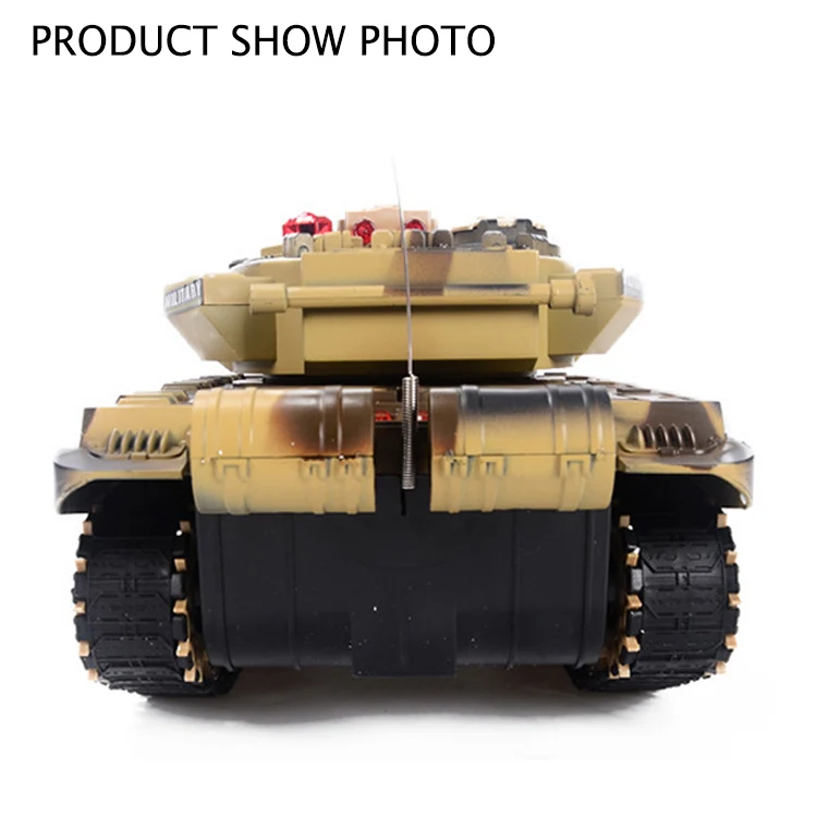 Remote Control Tank Militer Mainan CH RC Tank untuk Anak 2ASST
