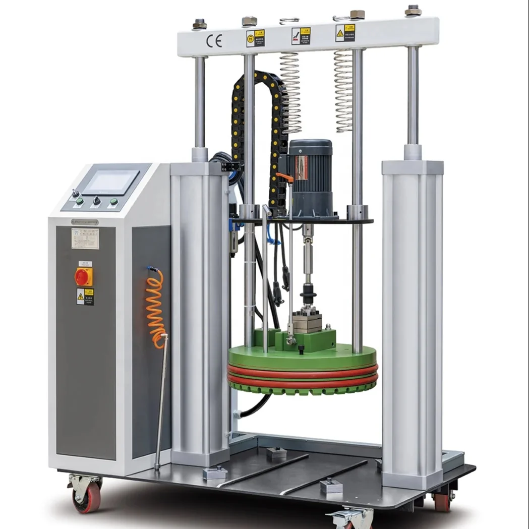 Sticker Gluing Machine Factory Direct 55 Gallon Hot Melt Adhesive Gluing Machine With Flat ...