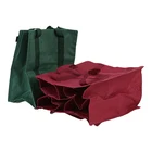 Tote Grocery Trolley Shopping Cart Foldable Strong And Large Capacity Oxford Fabric Wine Bag