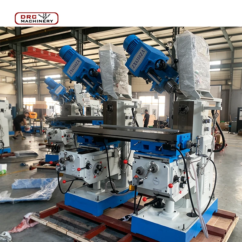 Cheap Vertical Milling Machine ZX6350 Fresadora Manual Universal Milling Machine
