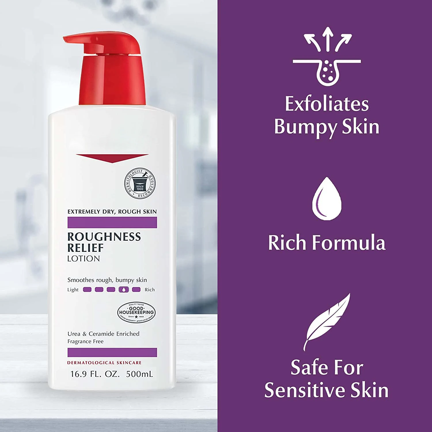 Eucerinn Roughness Body Lotion 500ml For Bumpy,Rough,Dry Skin Body