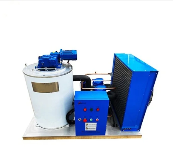 Used in Food Freezing, Concrete Cooling Flake Lce Machine