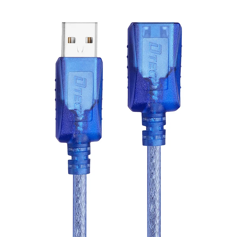 High Speed 1.8M USB 2.0 Cable Female-Male Data Transfer 30V AC Gold-Plated USB Cable for Computer Notebook Printer