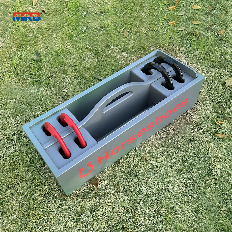 Metal Horseshoes Game Set Includes Horse Shoes Stakes For Family Kids