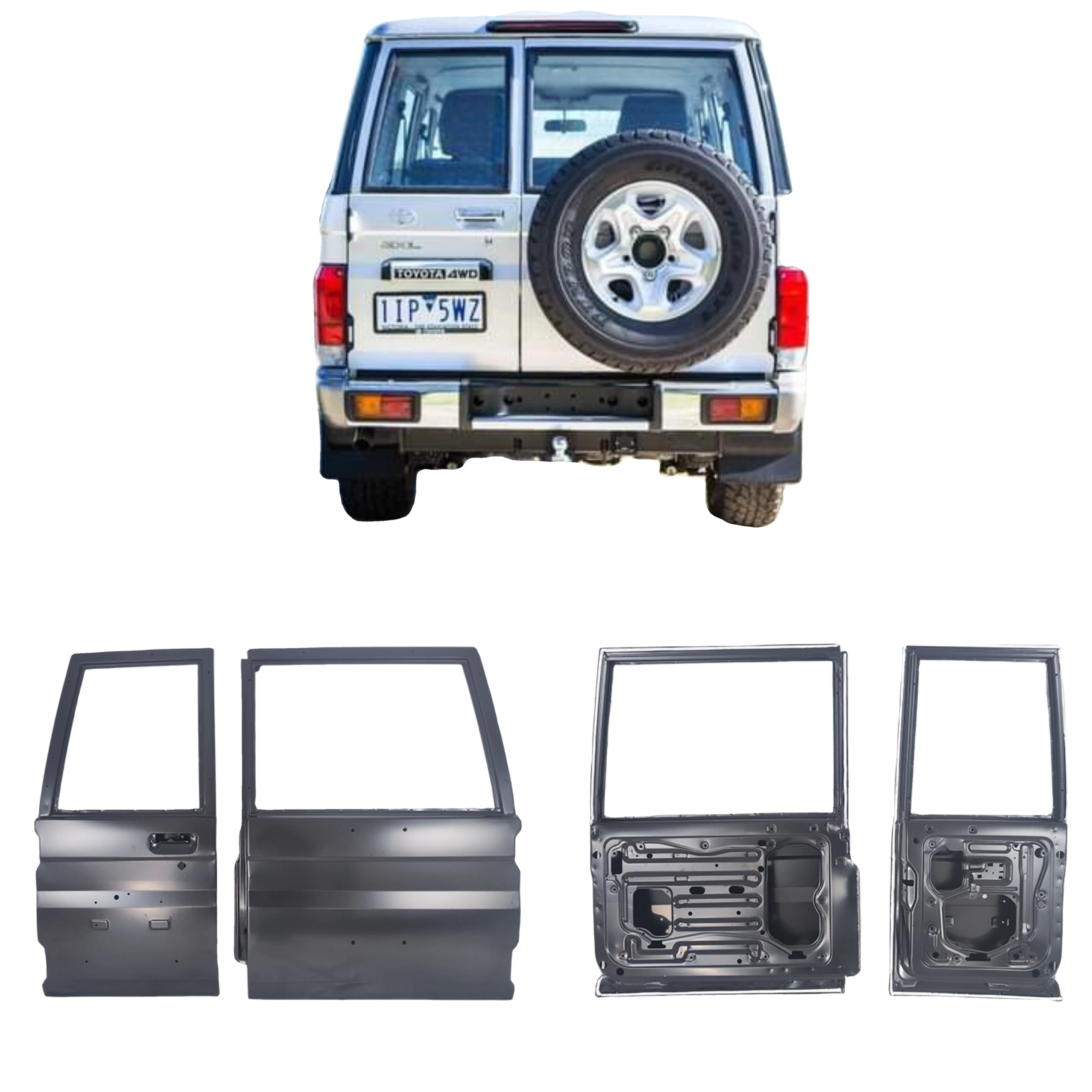 Shop High-Quality Aftermarket Replacement Doors for Land Cruiser FJ70