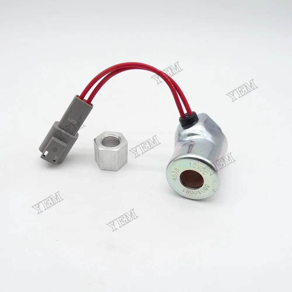 Solenoid Coil 6678891 10VDC for Bobcat Engine Rebuild Kit