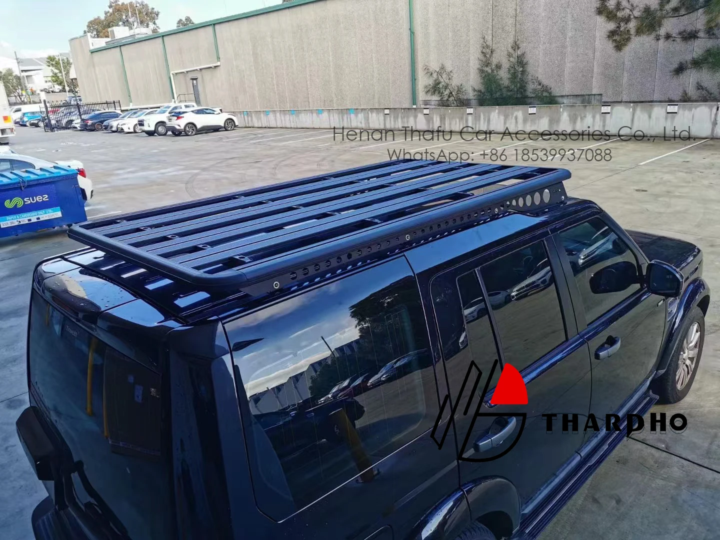 Multifuntional Aluminum Flat Roof Racks 4x4 Offroad Vehicles Flat