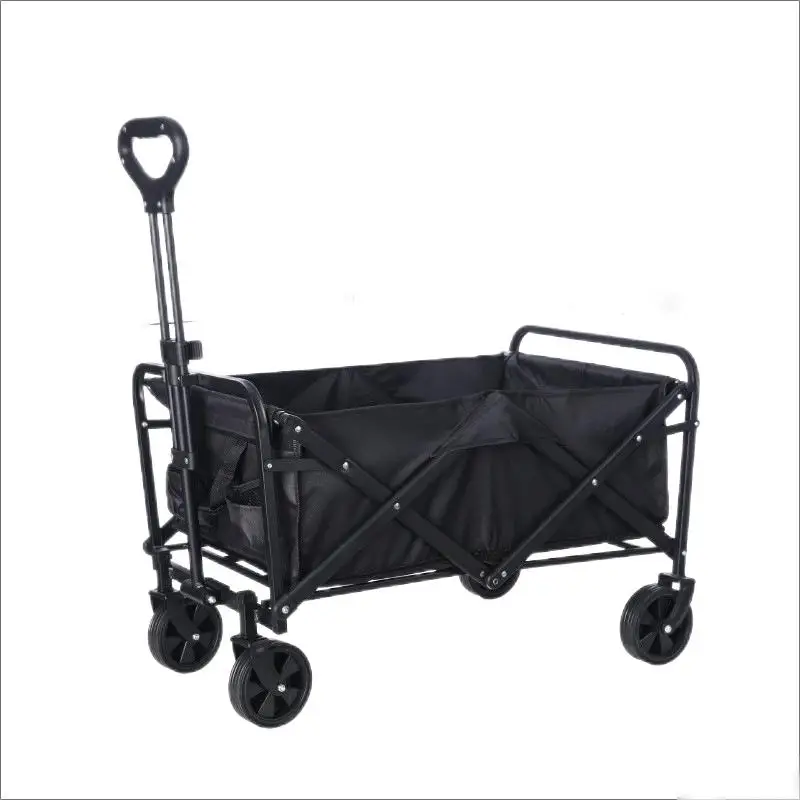 Collapsible Cart Big Wheel Beach Folding Wagon Camping Beach 160l ...