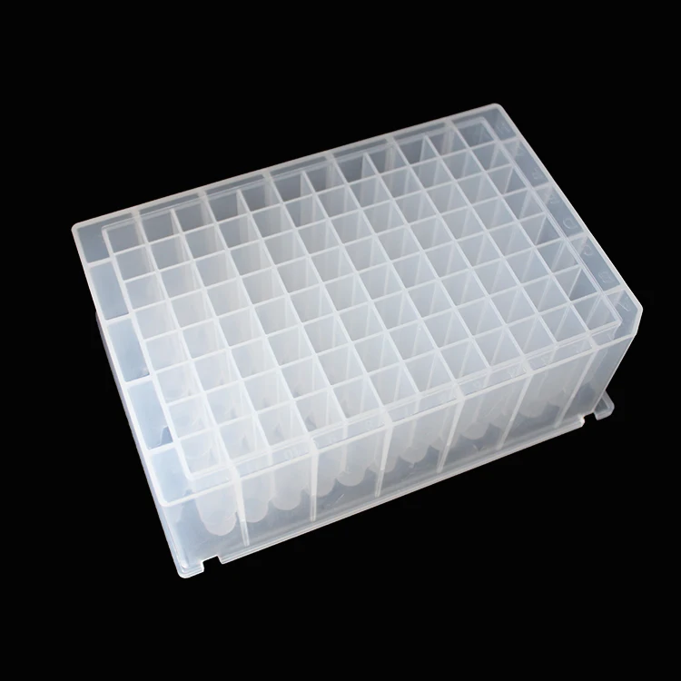 Lab Supplier 2.2ml V Bottom Square Well Deep Well Plates For Kingfisher ...