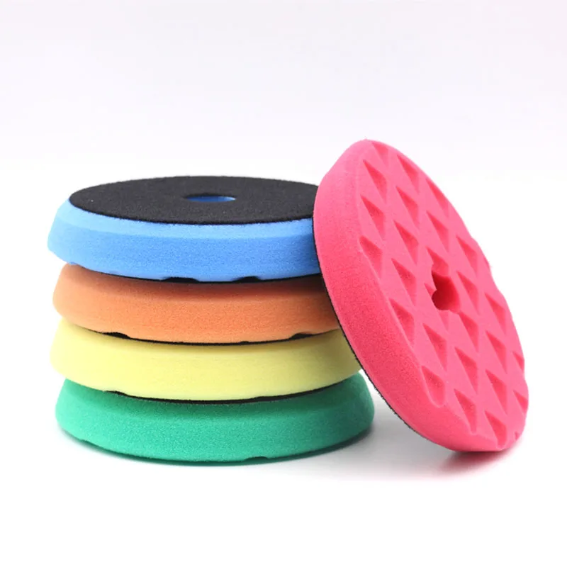 Dura-Gold Pro Series 5" Flexible Edge Polishing Backing Pad - 5/8-11 Thread, Hook & Loop, For Rotary Buffers