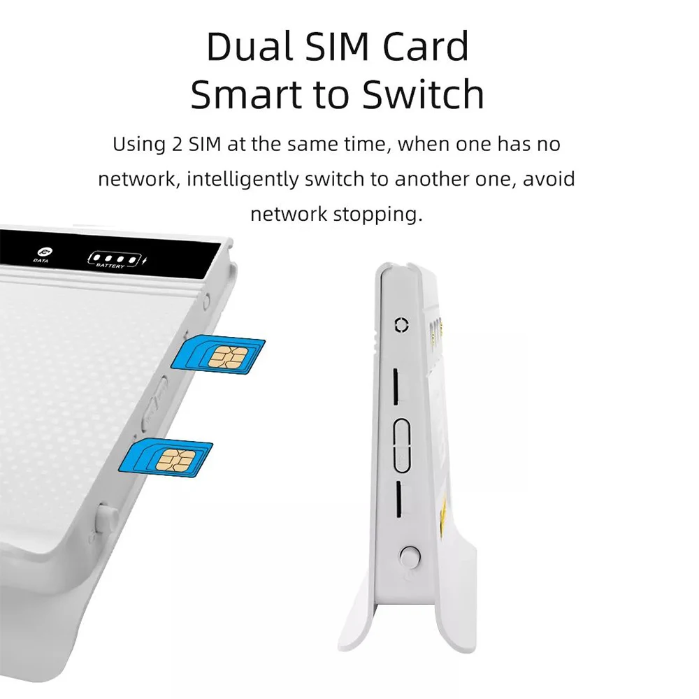 Topleo Wifi Router Gigabit Openwrt Unlocked Modem 1200Mbps Wifi Router Table 4g with Sim Card Outdoor Wifi Router