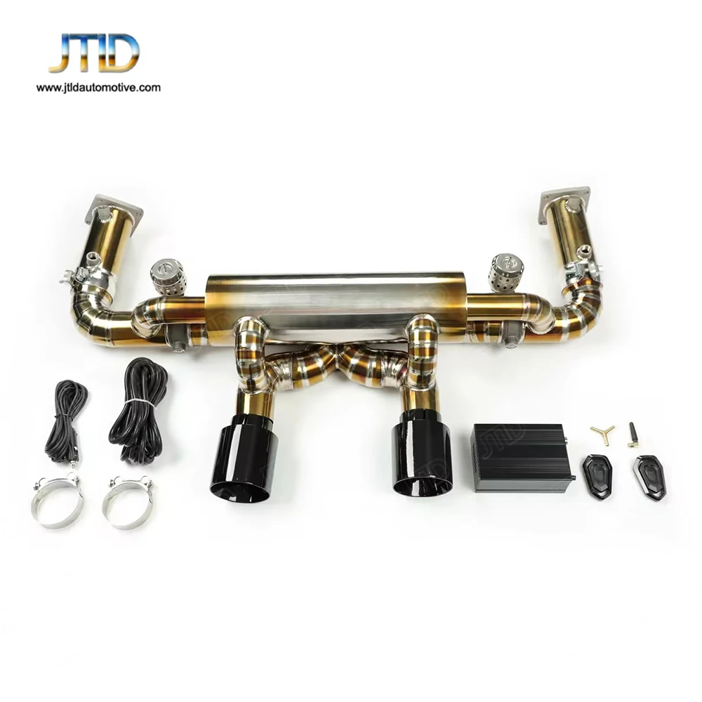 Apex-Series Titanium Alloy OR Stainless Exhaust For Porsche Carrera GTS 991.2 Precision Pipe