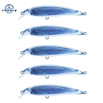Cheery Unpainted ABS Fishing Lure Blanks Big Jerkbait Lure Pencil Hard Crankbait Bodies Saltwater Fishing Minnow Lure – Minnow – view 2