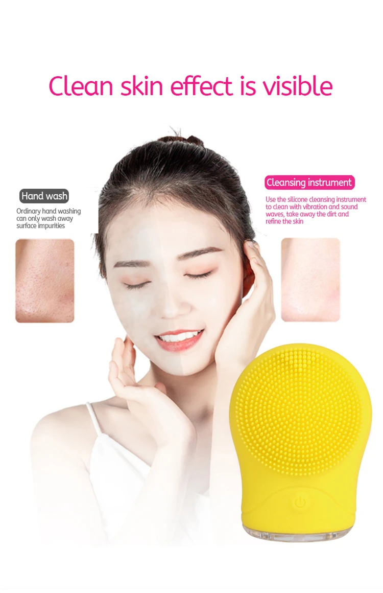 manual facial cleansing brush