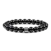 bright black agate