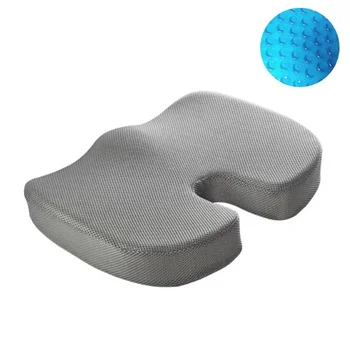 Factory Delivery Memory Foam Seat Cushion For Office Chair Pressure Relief Gel Seat Cushion Outdoor Seating Cushion