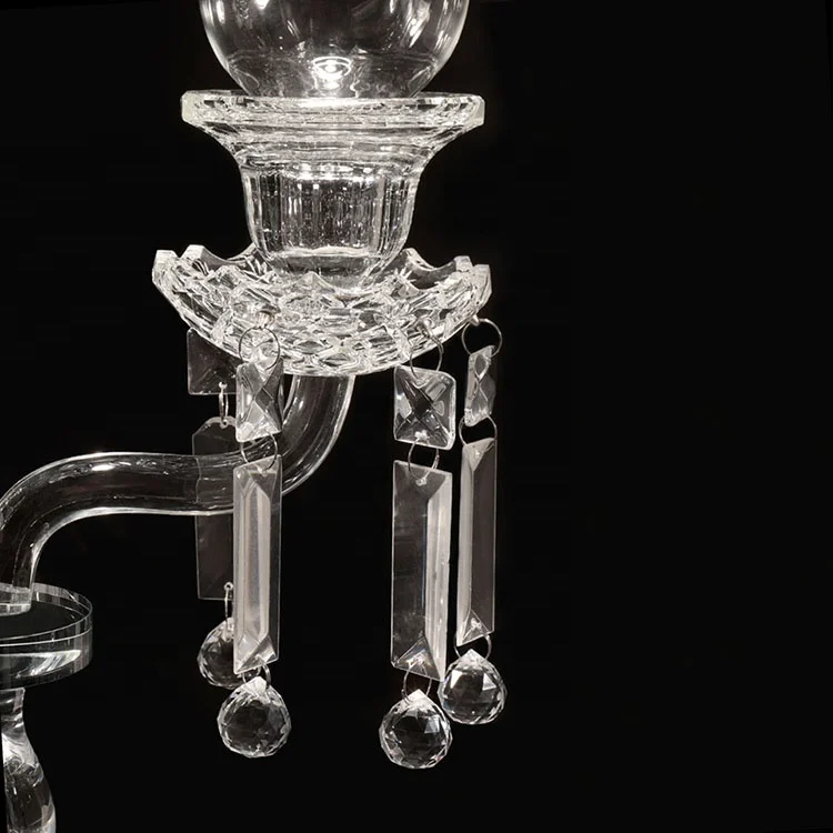 
 MH-Z089 новый стиль стеклянный стол/украшение дома стеклянный подсвечник  