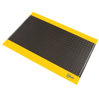 AEGIRSAFE Black Anti-fatigue Floor Mats/High Fatigue Strength Rubber Industry Anti-Fatigue Floor Matting