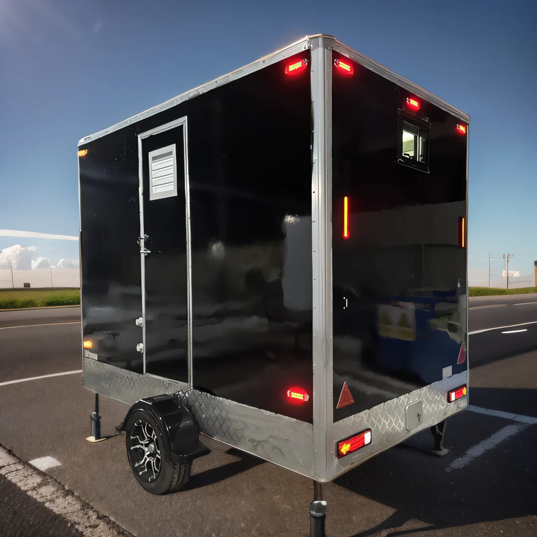 Mobile Portable Trailers With Wheel Restroom Room Truck Restroom Mobile Toilet Trailer