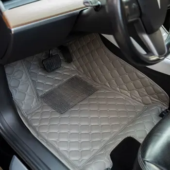 Factory Direct Sale Price Accept Customized OEM ODM  Luxury Anto Accessories Leather Car Floor Mats For Haavall h6
