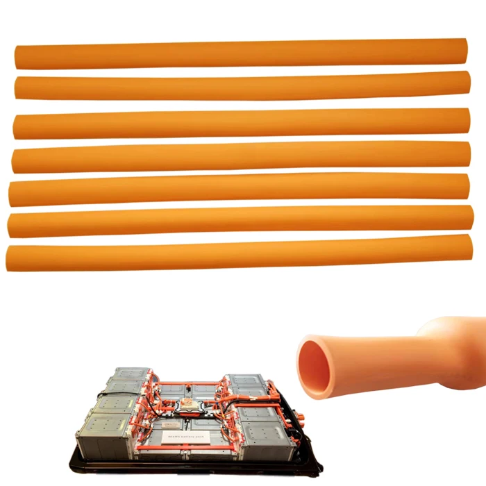 35KV New energy vehicle battery Orange high voltage high flame retardant Bus-Bar Heat Shrink Tube