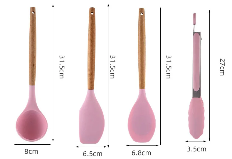 Kitchenware Baking Cooking Tools Silicone Cookware Utensils Set   Hc9ee8079247f40ae979692f6bd628e55j 