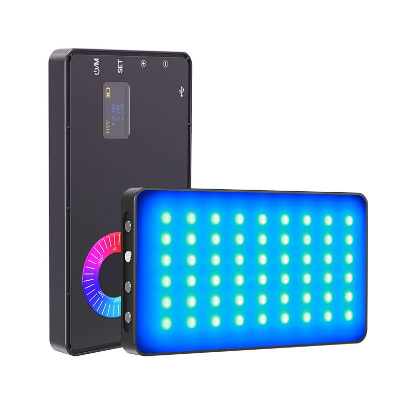 OBETS RGB Handheld Videoleuchte – Dimmbare LED Tube Light Mit 3000mAh Akku & 21 Effekten Für TikTok, YouTube & Studio