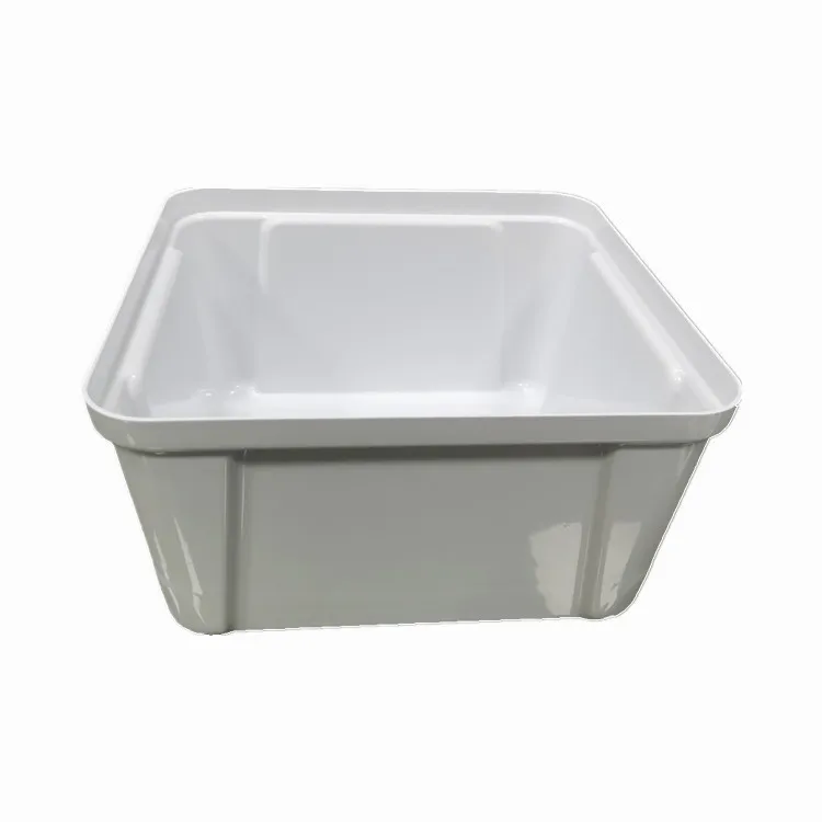 Custom Designed Plastic Refrigerator Inner Liner Vacuum Formed with Cutting Processing Service