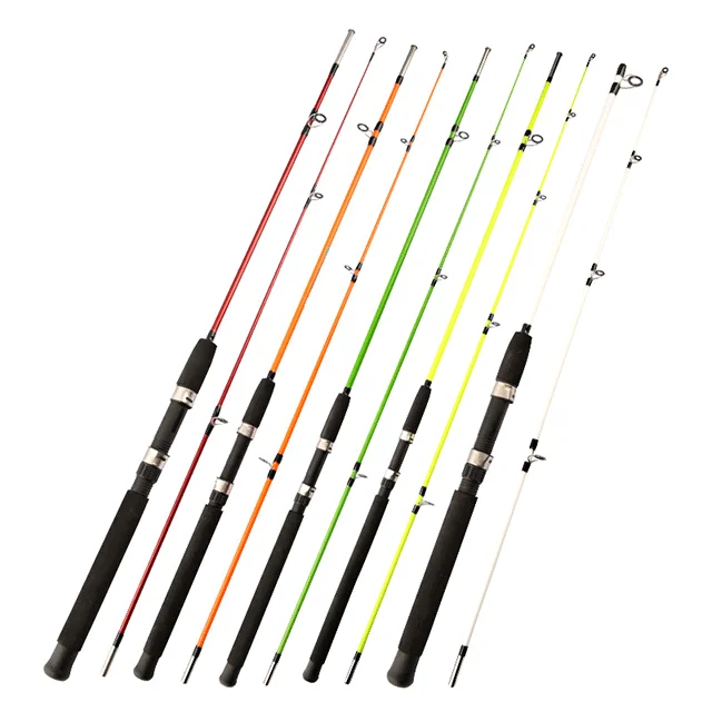 Fishing Pole Jigging Rod Straight Handle Frp Solid Ice Fishing Rod