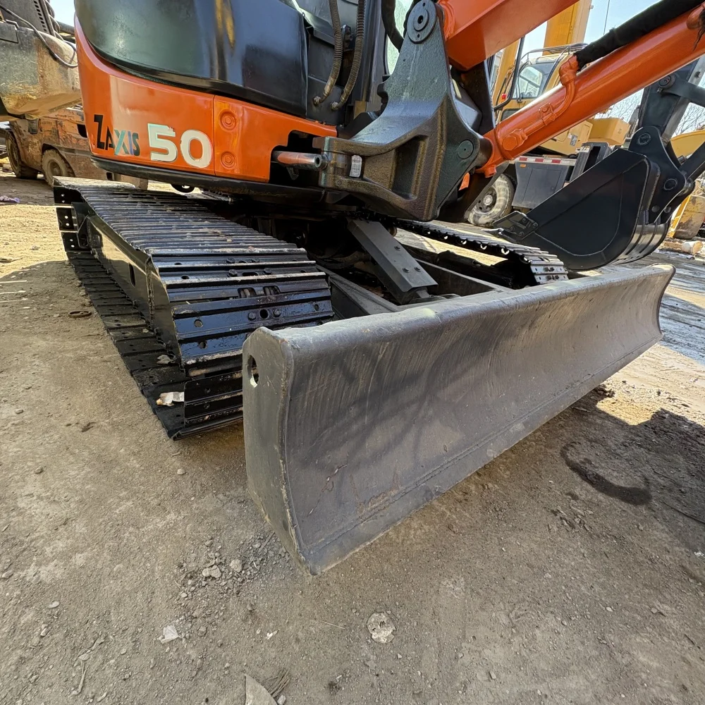 Shanghai Work Machine 5 Ton Hitachi Teeth Cheap China Excavator Metal Tracks Zx50 2025 Excavator for Sale at the Lowest Price