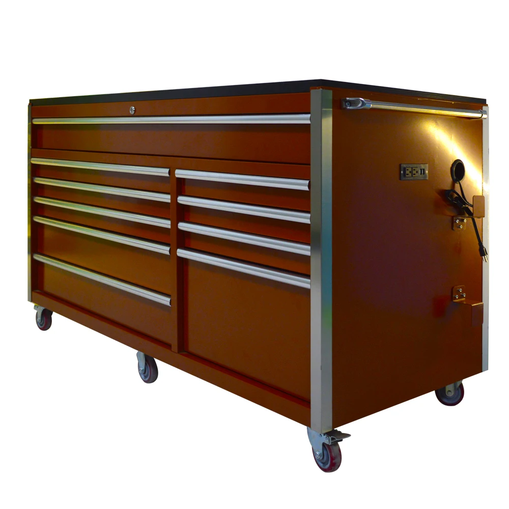 Tool Car Tool Cabinet Toolbox in Europe, America, Canada and Japan Liaoning Silver Tool Chest 7-10 Sets Online Support