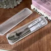 Silver Spoon Chopsticks Holder