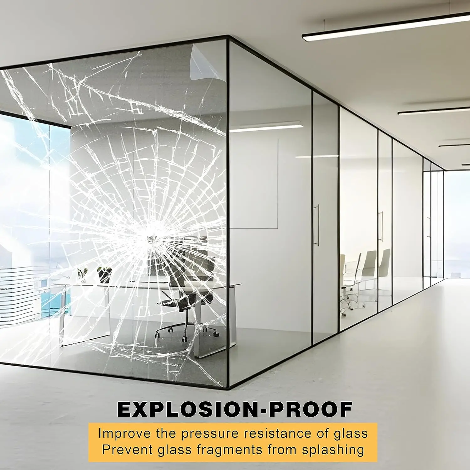 防爆膜防刮擦透明玻璃贴纸皮肤保护防碎窗玻璃膜1.47*30M| Alibaba.com