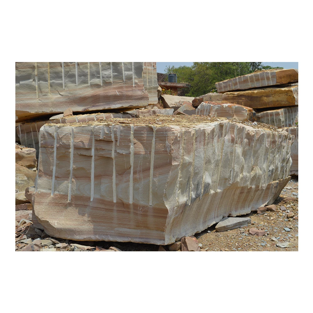 Raw Block Buff Sandstone