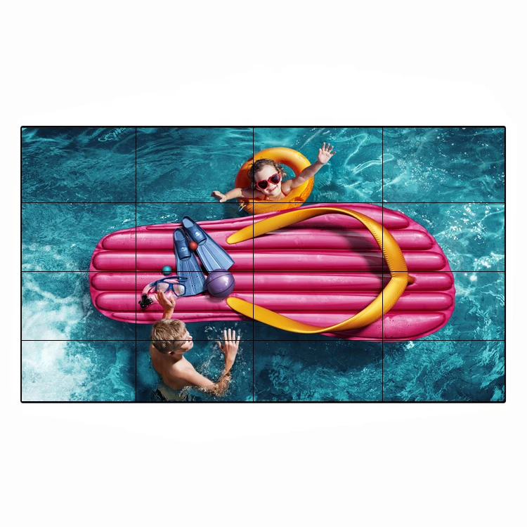 55 дюймов 4K HD 1920x1080 1,8 мм Безель LCD DID 2x2 видео настенный экран производитель