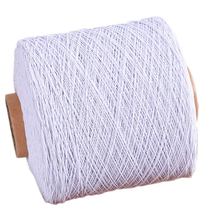 Wholesale Factory White 52#/37# Rubber Covered Yarn Latex