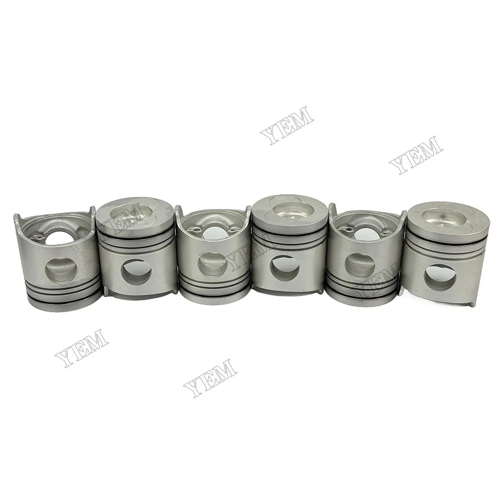 Piston Kit ME158096 Fit for Mitsubishi 6D24 Engine 2