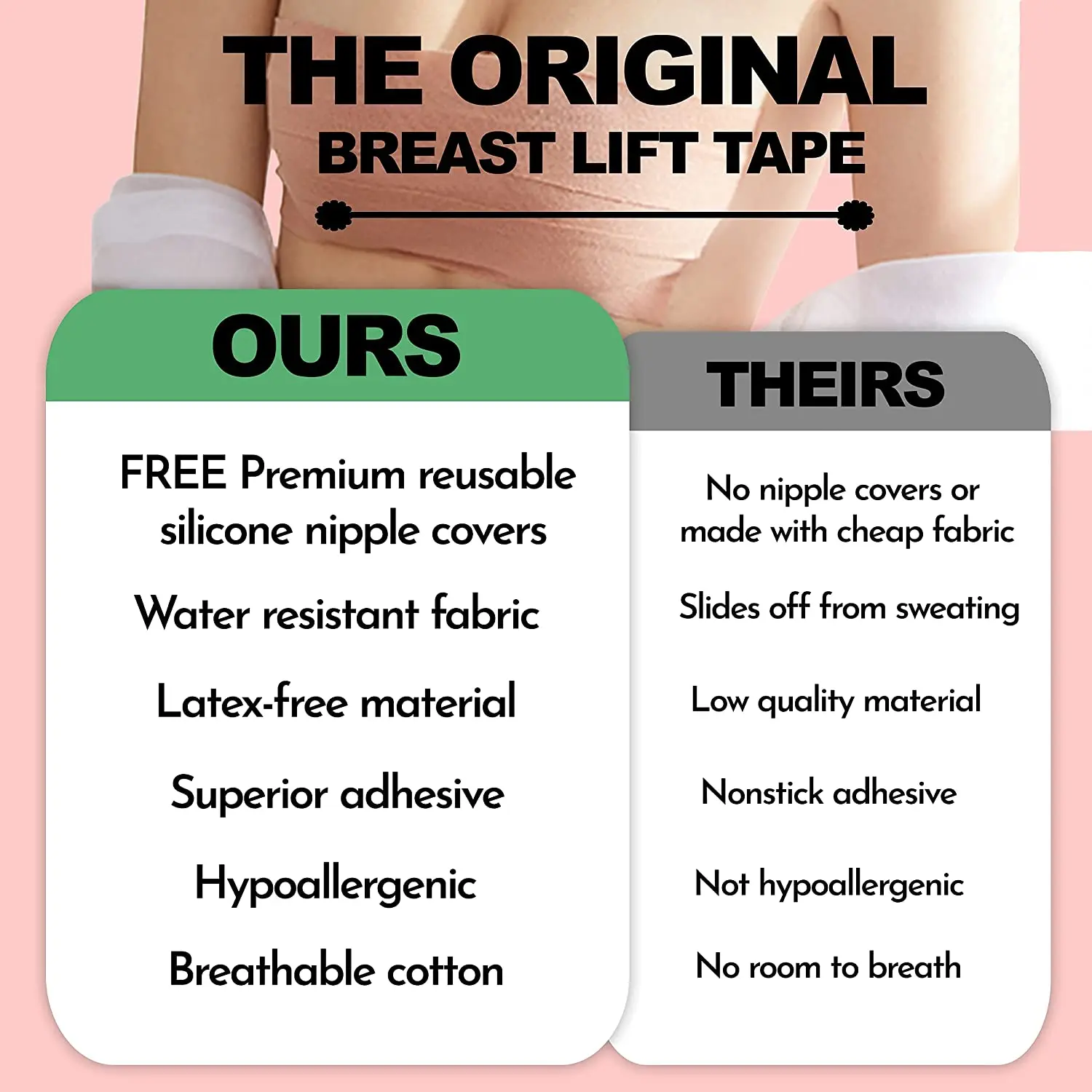 2023 5m Breast Lift Up Tape Coffee Color Boob Tape For Cup Ag Free