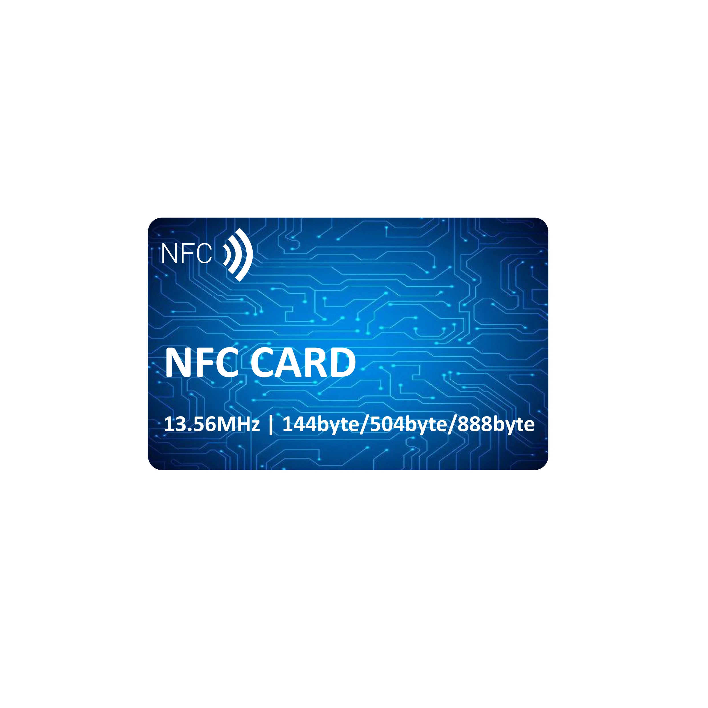 ISO14443A 13.56mHz PVC NFC非接触型カード RFID通信インターフェース クレジットカードサイズ