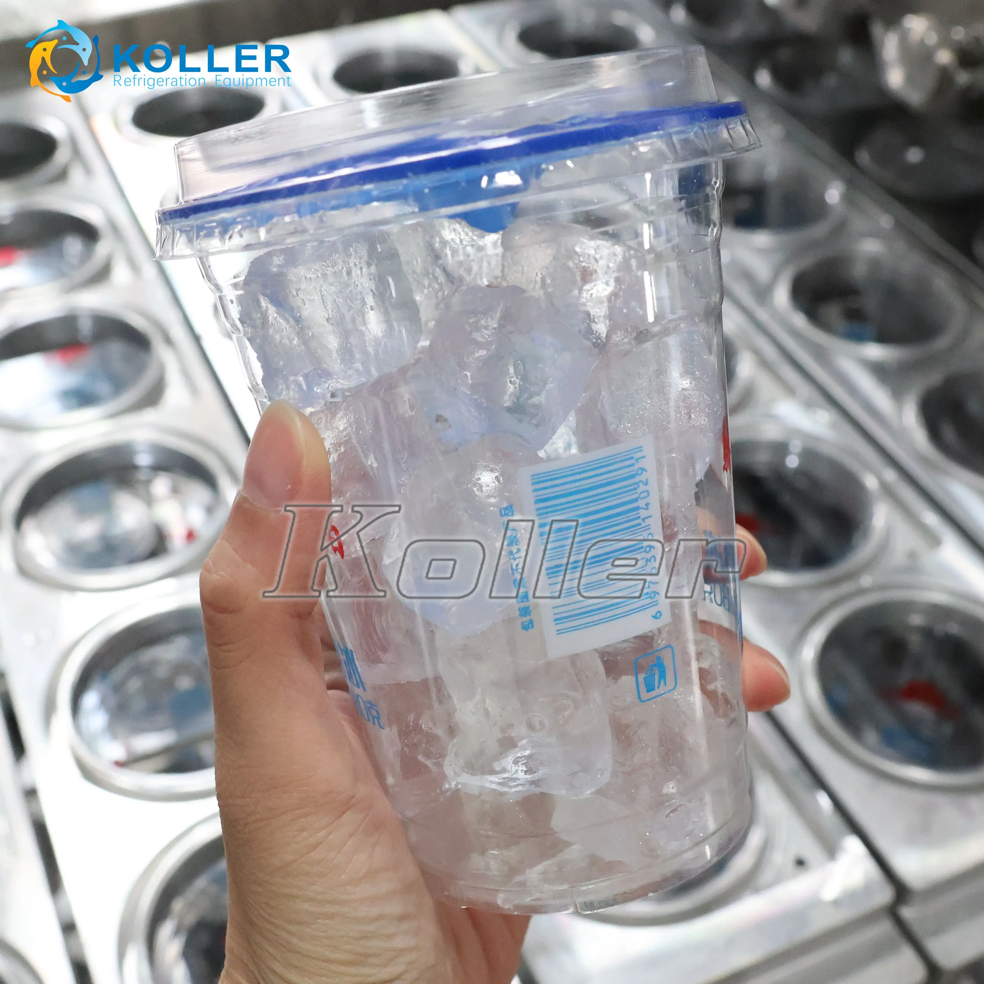 20t Cube Ice Making Machine for Ice Factory Plant Industrial Use Koller