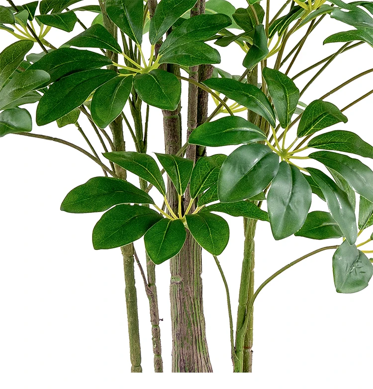 Artificial Tree Plant Pot Artificial Schefflera Large Bonsai Decorative