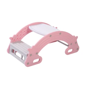 Liyou Unisex Multifunctional Moon Table New Design Plastic Dining & Learning Table for Kids 2 to 4 and 5 to 7 Years