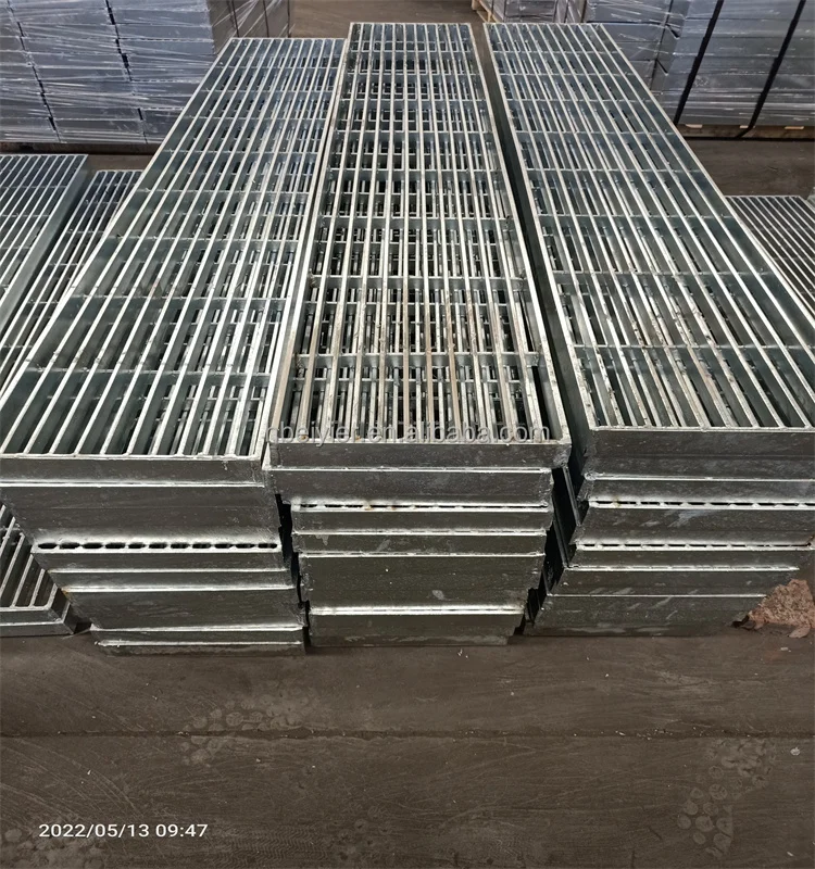 Hdb Type-apron Drain Grating Without Hinged Panel Hot Dipped Galvanized ...