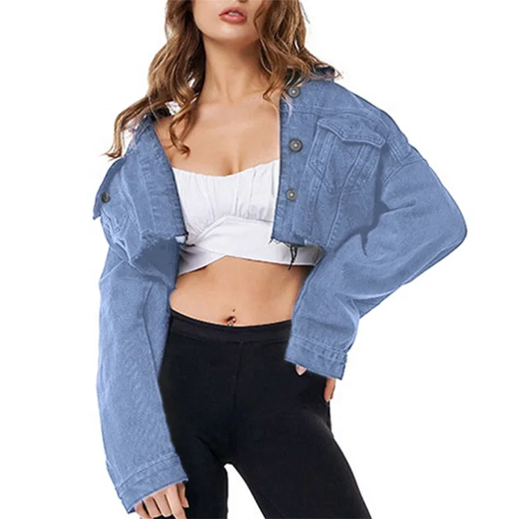 lightweight blue jean jacket