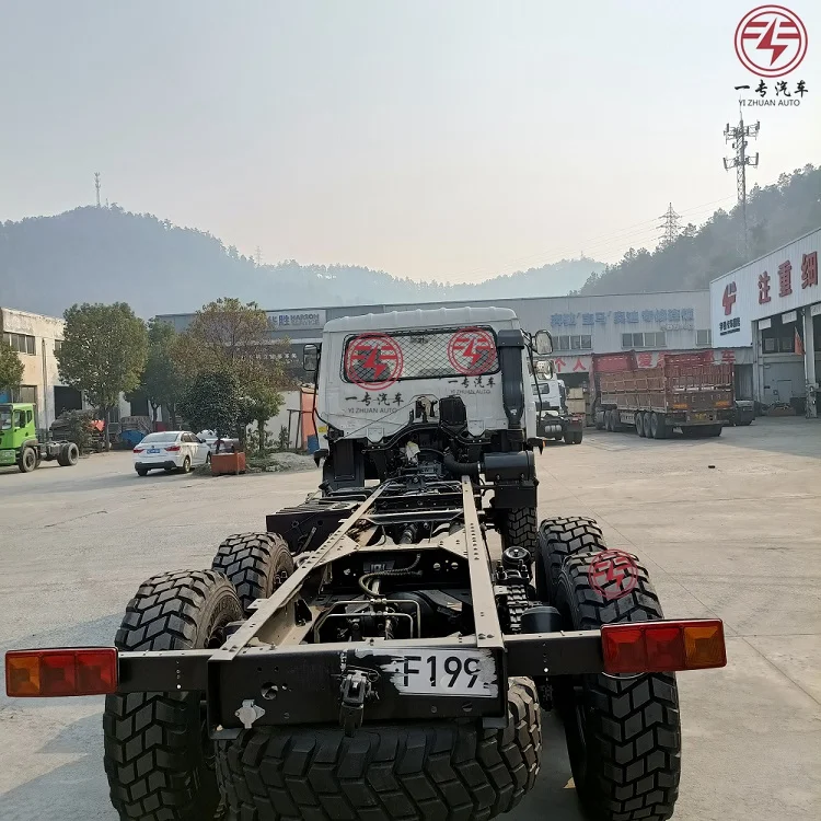 Dongfeng 6x6 Commercial Truck All Wheel Drive Cargo Truck Chassis For