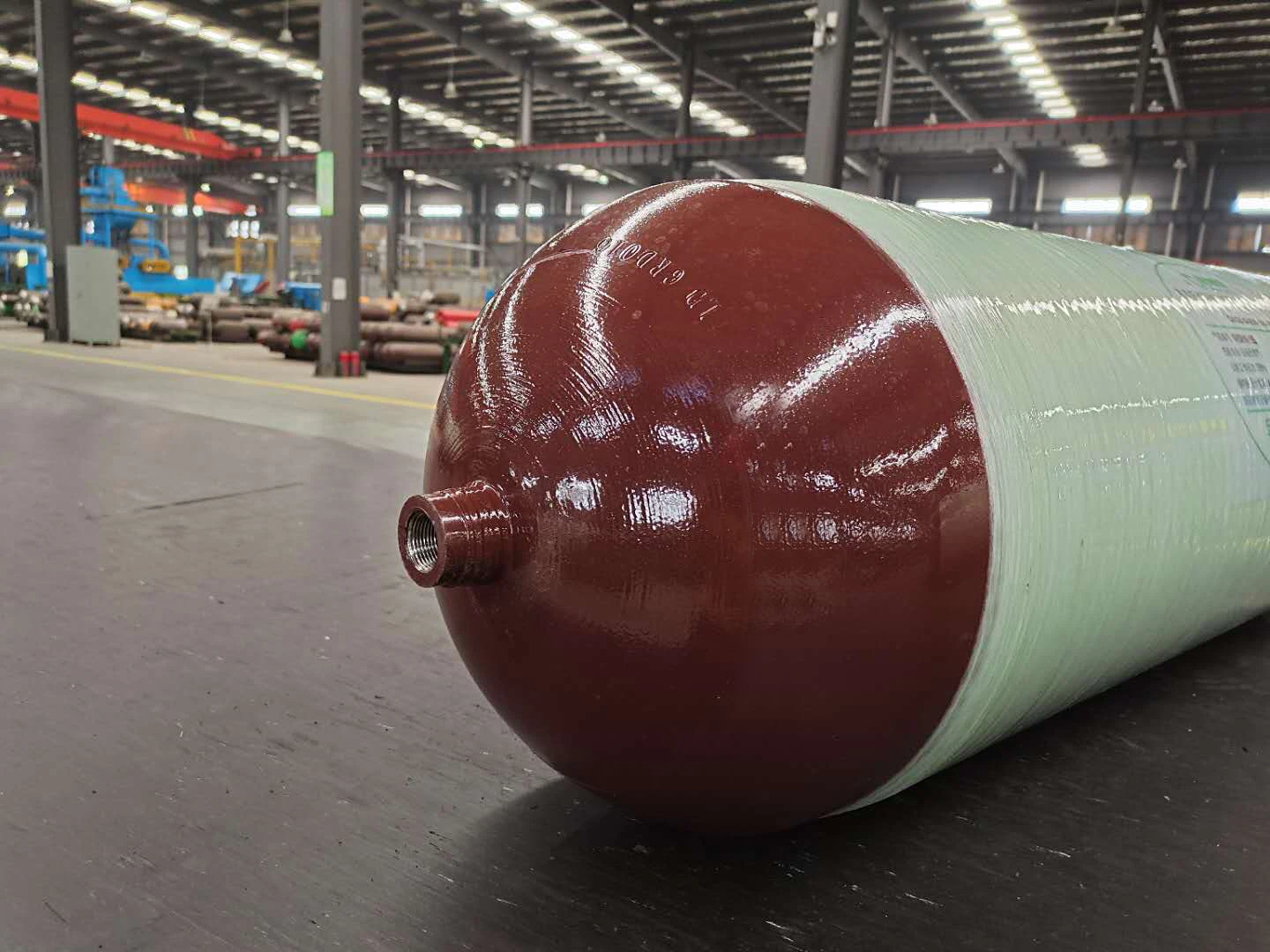 Vehicle CNG Type2 Storage Tank High Pressure Resistance, Safety Certified Cng Cylinder