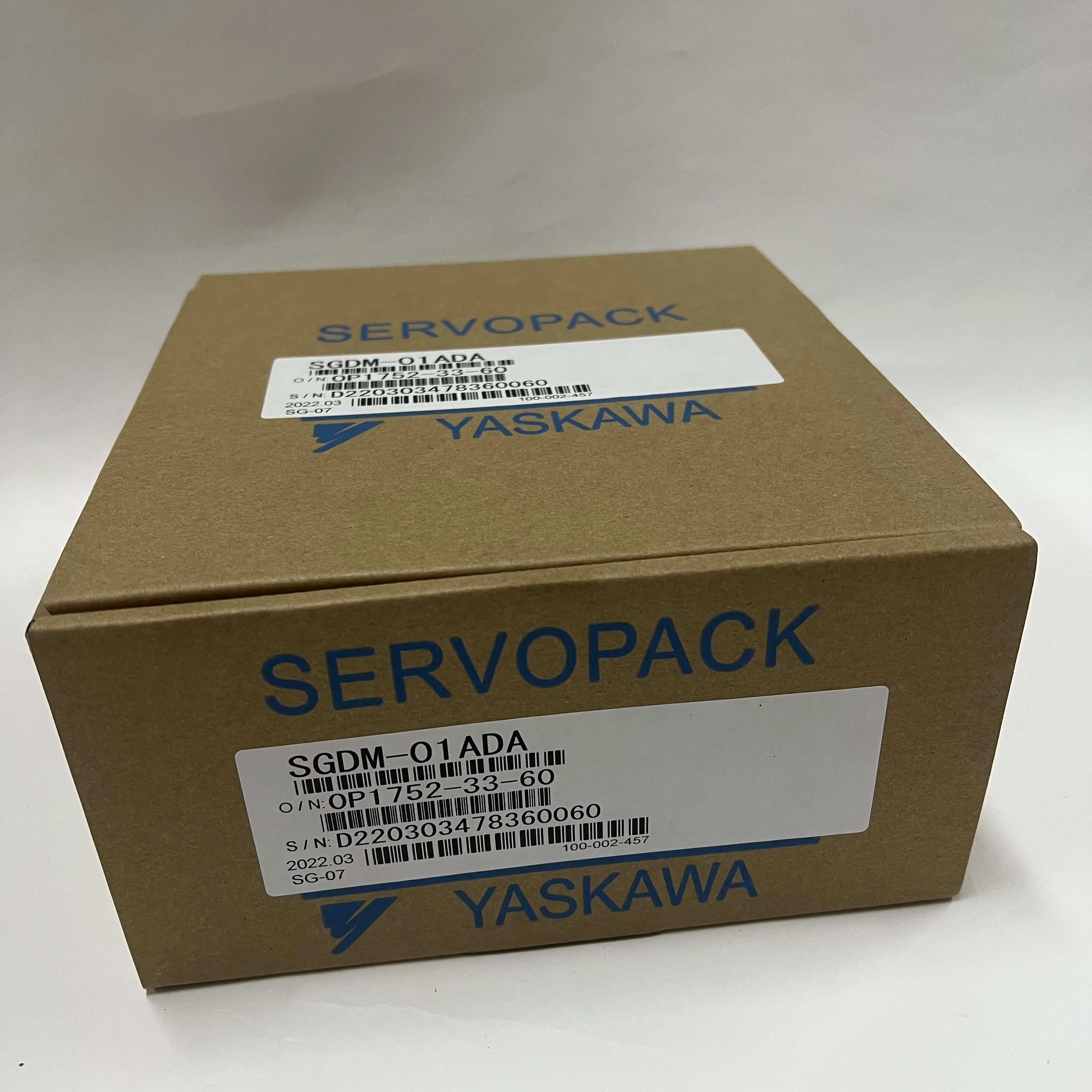 Yaskawa AC Servo Amplifier SERVOPACK Series SGDM-01ADA