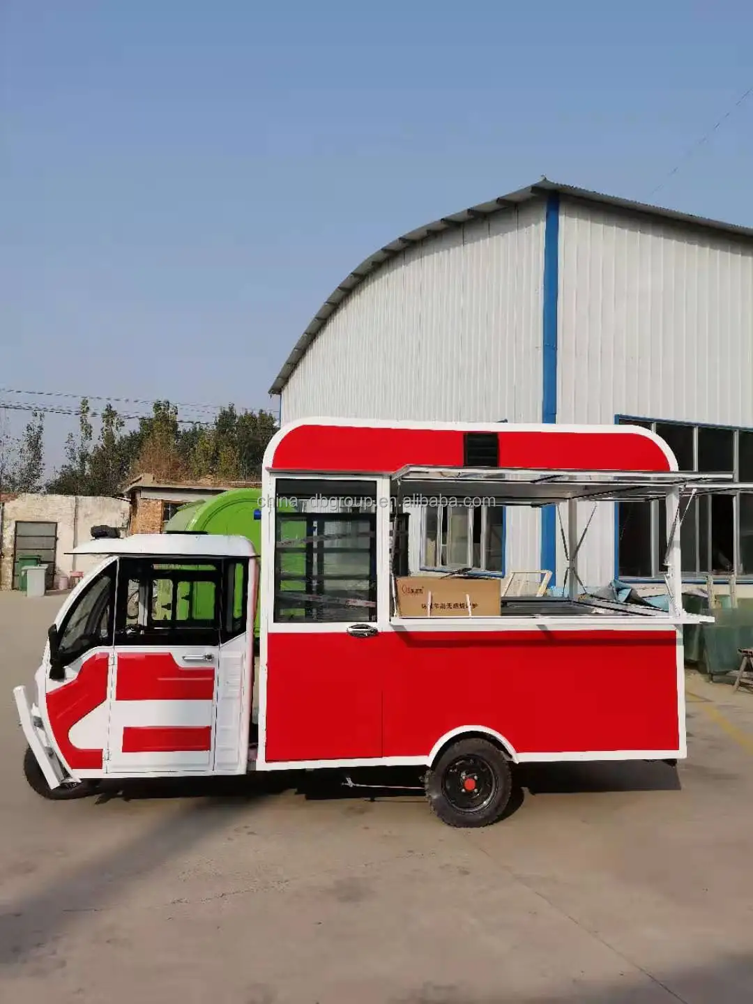 Chinese 3 Wheel Food Truck Stainless Steel Mobile Food Truck For Sale ...