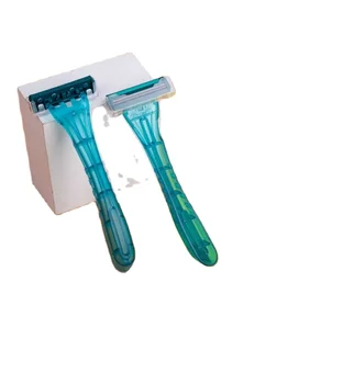 Wholesale hotel high quality disposable shaver Custom double blade disposable shaver hotel home